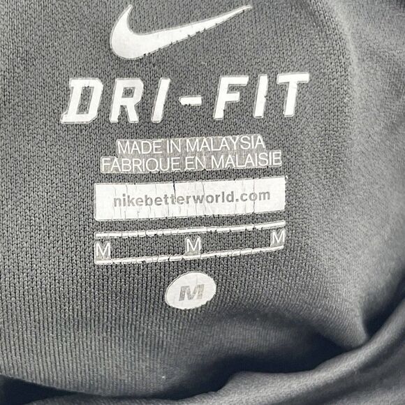 Nike Running Shorts Lined Womens Size Medium Gray Dri Fit Athletic Elastic Waist - Picture 6 of 6